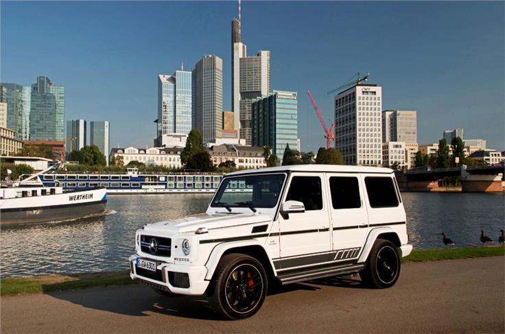 The utterly bonkers G 63 AMG shows that AMG wanted to endow massive SUVs with supercar levels of performance.